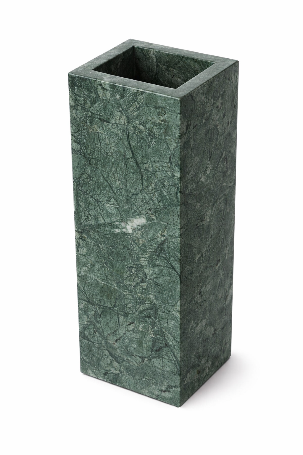 Grüne Vase aus Marmor – Bild 2